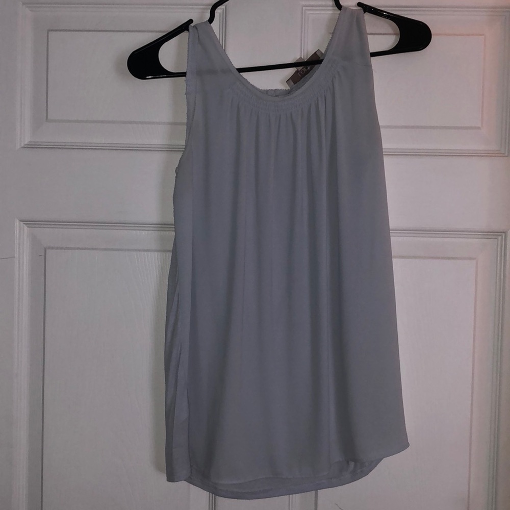 XS Loft top. Sleeveless.